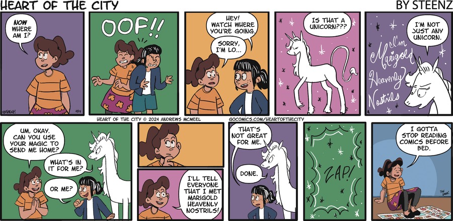 Heart of the City Comic Strip for July 14, 2024 