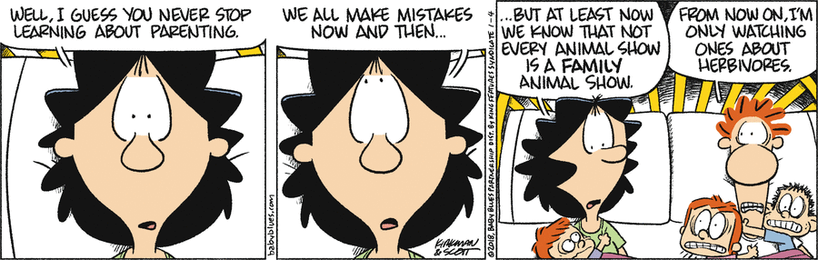 Baby Blues Comic Strip for January 04, 2018 