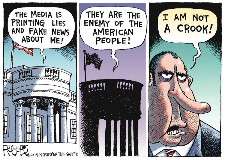 Rob Rogers Comic Strip for February 23, 2017 