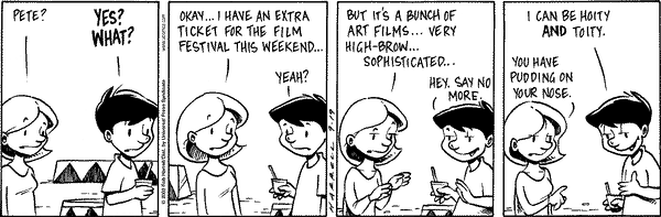 Big Top Comic Strip for September 19, 2003 