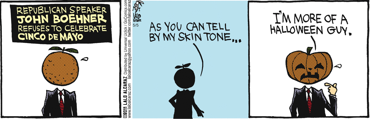 La Cucaracha Comic Strip for May 05, 2011 
