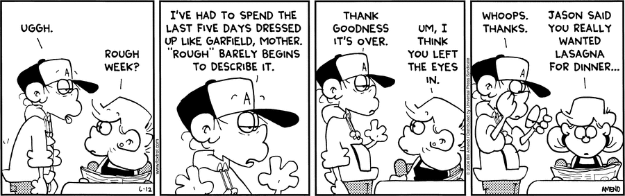 FoxTrot Comic Strip for June 12, 2004 