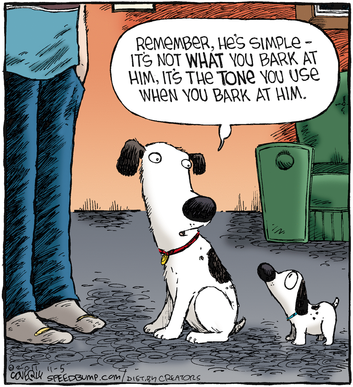 Speed Bump Comic Strip for November 05, 2011 