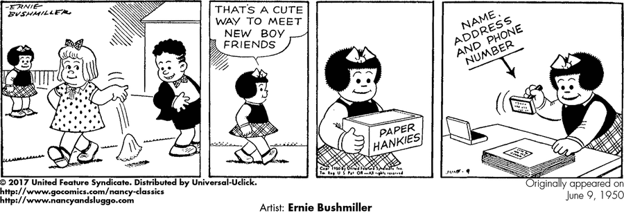 Nancy Classics Comic Strip for June 08, 2023 