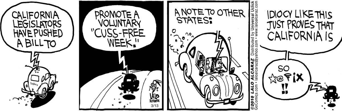 La Cucaracha Comic Strip for March 13, 2010 