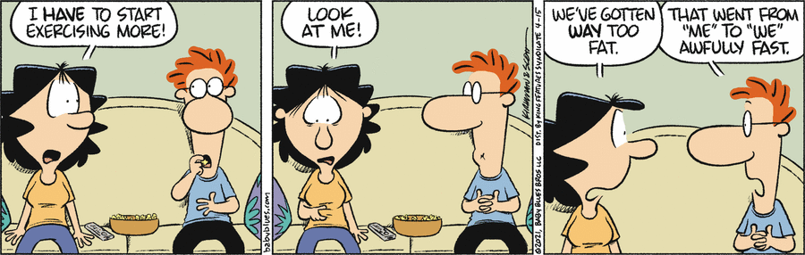 Baby Blues Comic Strip for April 15, 2021 