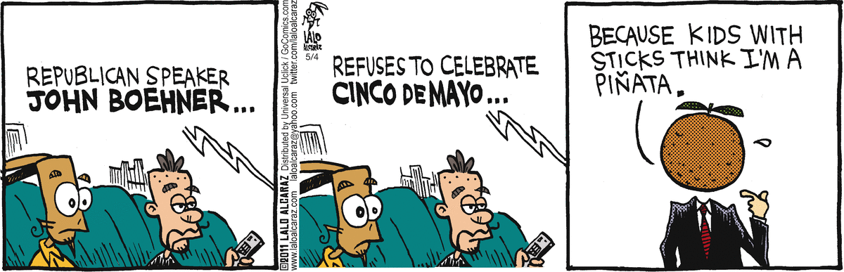 La Cucaracha Comic Strip for May 04, 2011 