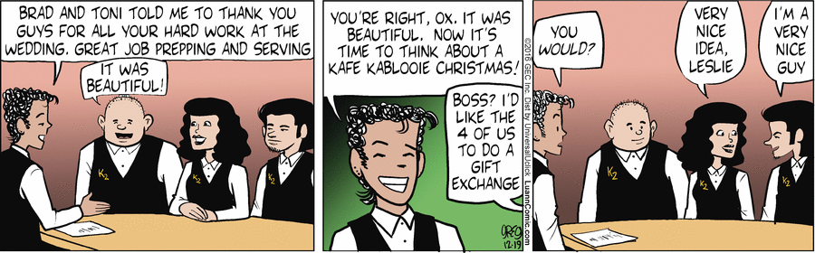 Luann Comic Strip for December 19, 2016 