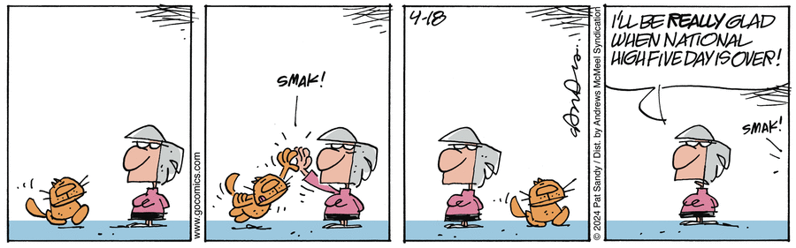 Next Door Neighbors Comic Strip for April 18, 2024 