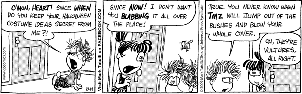 Heart of the City Comic Strip for October 14, 2009 
