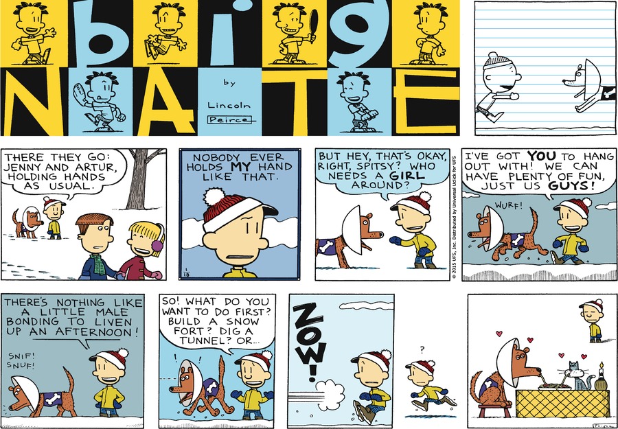 Big Nate Comic Strip for January 18, 2015 