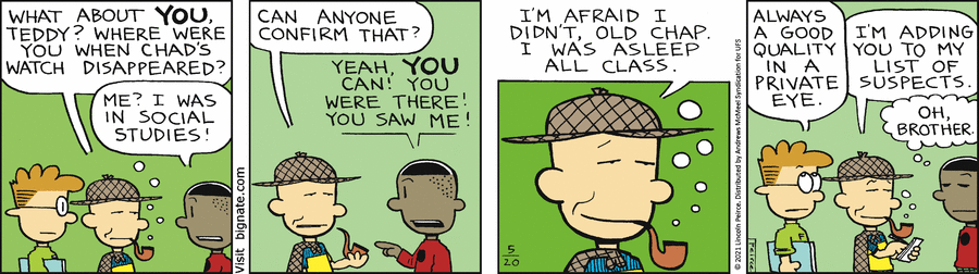 Big Nate Comic Strip for May 20, 2021 