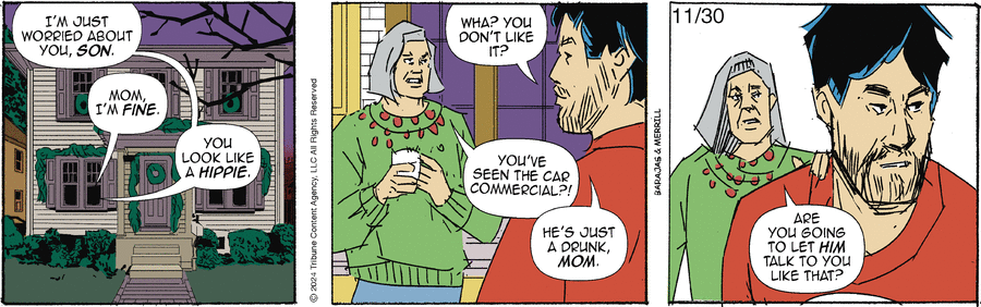 Gil Thorp Comic Strip for November 30, 2024 