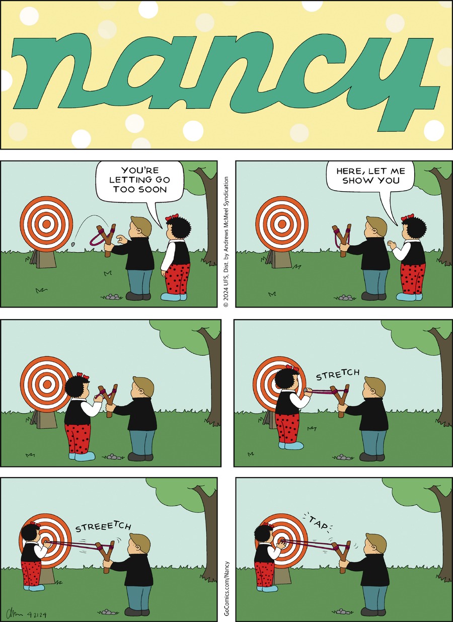 Nancy Comic Strip for April 21, 2024 