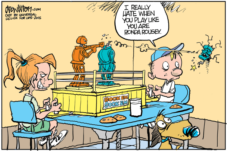 Win, Lose, Drew Comic Strip for August 03, 2015 