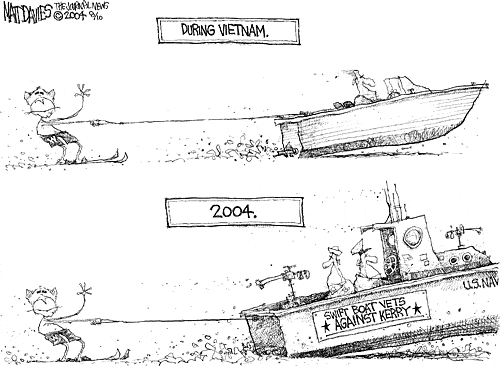 Matt Davies Comic Strip for August 09, 2004 