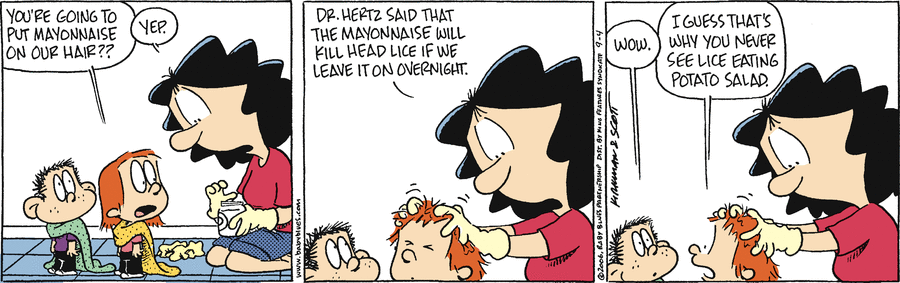 Baby Blues Comic Strip for September 04, 2006 
