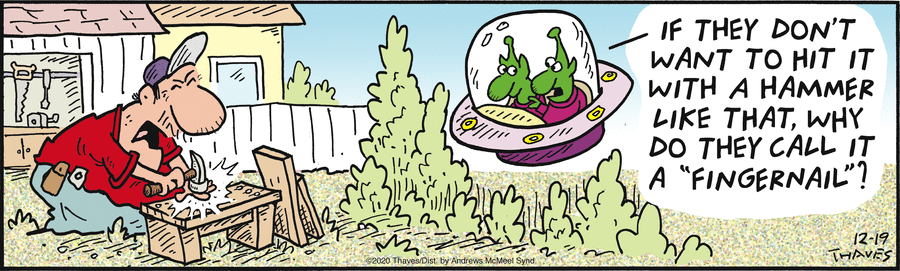 Frank and Ernest Comic Strip for December 19, 2020 