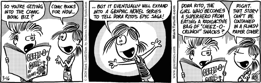 Heart of the City Comic Strip for March 16, 2020 