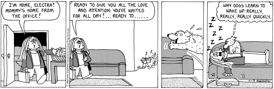 Cathy Classics Comic Strip for November 18, 1998 