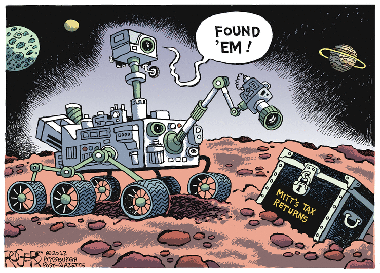 Rob Rogers Comic Strip for August 09, 2012 