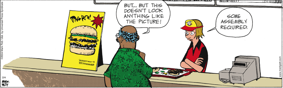 Lucky Cow Comic Strip for February 04, 2004 