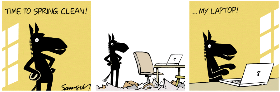 Dark Side of the Horse Comic Strip for March 18, 2013 