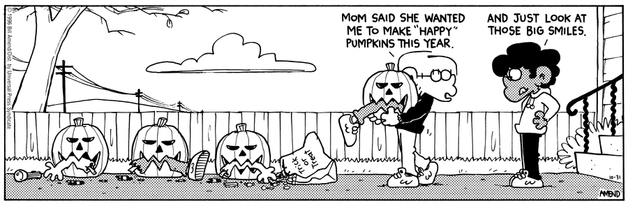 FoxTrot Classics Comic Strip for October 31, 2007 