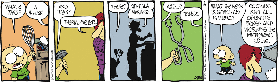 The Buckets Comic Strip for June 10, 2021 