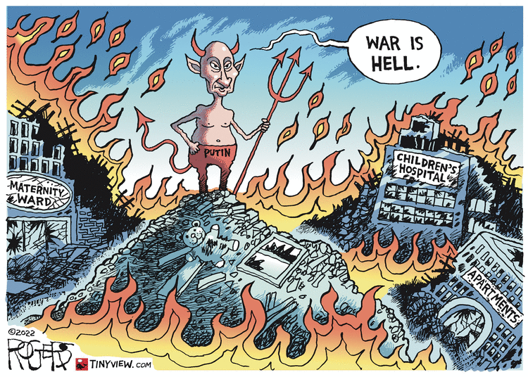 Rob Rogers Comic Strip for March 16, 2022 