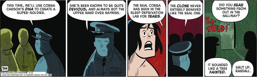 Rip Haywire Comic Strip for April 11, 2024 