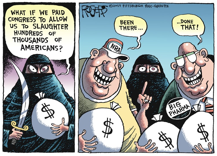 Rob Rogers Comic Strip for October 29, 2017 