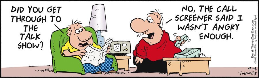 Frank and Ernest Comic Strip for April 04, 2019 