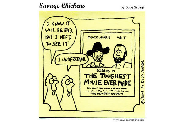 Savage Chickens Comic Strip for February 27, 2013 