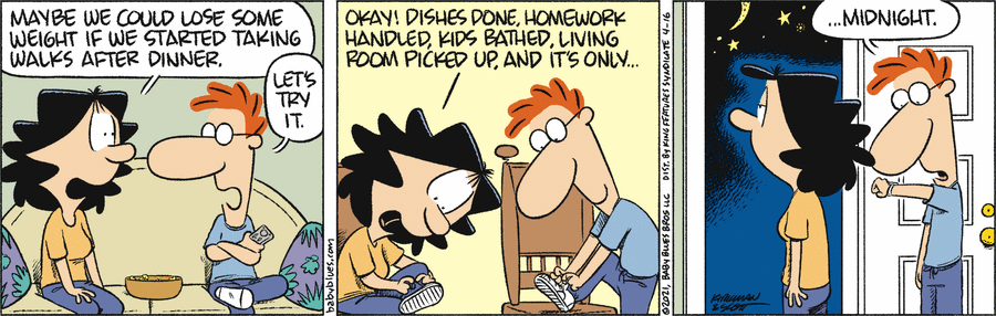 Baby Blues Comic Strip for April 16, 2021 