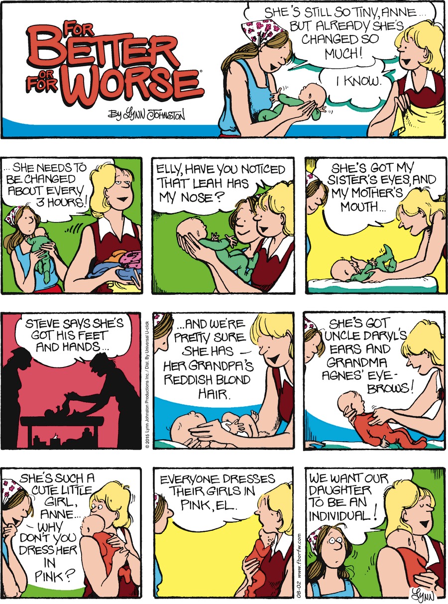 For Better or For Worse Comic Strip for August 02, 2015 