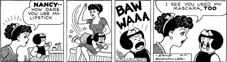 Nancy Classics Comic Strip for February 14, 2025 