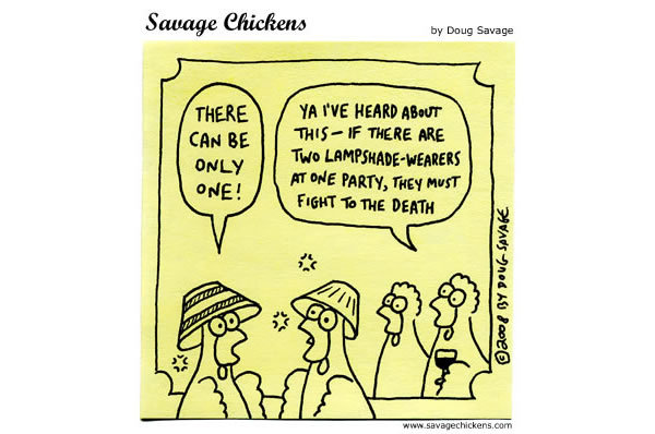 Savage Chickens Comic Strip for February 22, 2013 