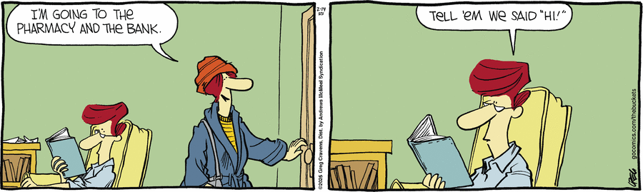 The Buckets Comic Strip for February 14, 2025 