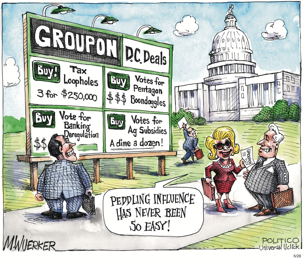 Matt Wuerker Comic Strip for June 28, 2011 