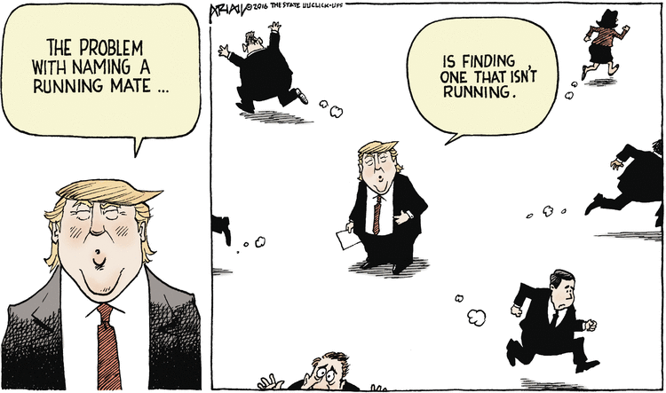 Robert Ariail Comic Strip for May 13, 2016 