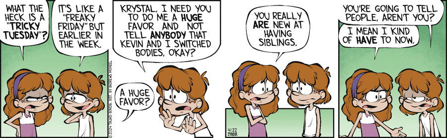 Crabgrass Comic Strip for April 22, 2024 