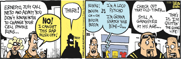 La Cucaracha Comic Strip for July 29, 2004 