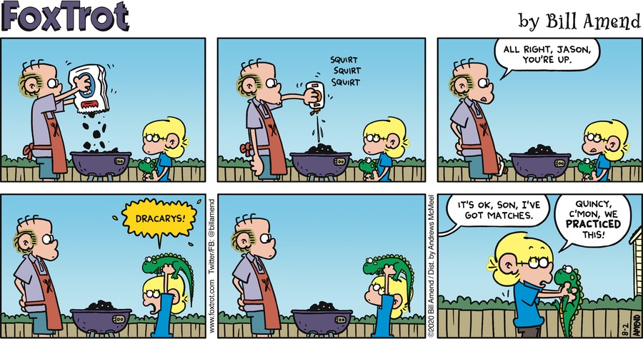 FoxTrot Comic Strip for August 02, 2020 