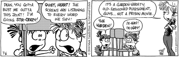 Heart of the City Comic Strip for July 06, 2010 