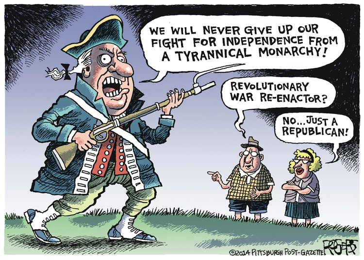 Rob Rogers Comic Strip for July 04, 2014 