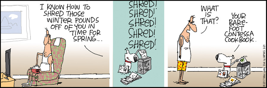 Mike du Jour Comic Strip for February 21, 2017 