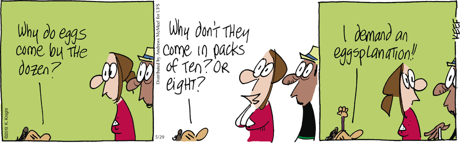The Knight Life Comic Strip for May 29, 2018 