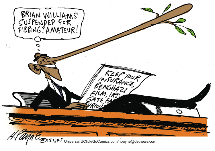 Henry Payne Comic Strip for February 13, 2015 