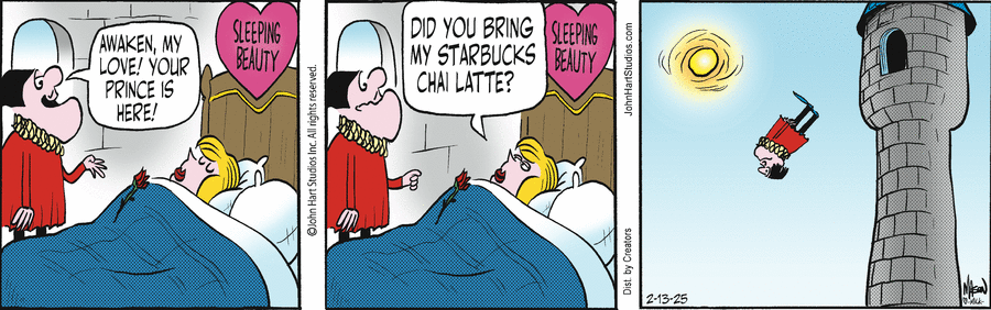 Wizard of Id Comic Strip for February 13, 2025 